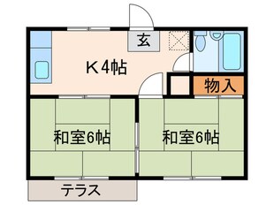 カーサフドウの物件間取画像